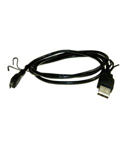 Cablu de date si incarcare e-SWC, USB A la Micro USB, 1 m, Negru