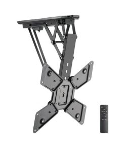 Suport profesional universal motorizat de tavan e-SWC Supreme pentru TV, diagonale 23"-55", max 30 kg, vesa max 400 x 400, telecomanda