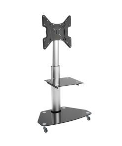 Stand profesional universal e-SWC pentru TV / monitor, diagonale 32"-55", max 40 kg, vesa max 400 x 400, gri / negru