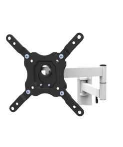 Suport profesional universal mobil e-SWC pentru TV, diagonale 18"-43", max 25 kg, vesa max 200 x 200, alb