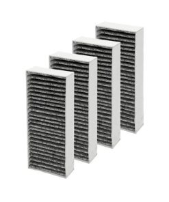 Set 4 filtre Clean Air Plus e-SWC pentru plita cu hota incorporabila Bosch, echivalent cu 17007412