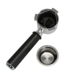 Portafiltru e-SWC Supreme pentru espressor DeLonghi, 2 cani, echivalent cu EC685 / AS00002447