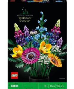 LEGO Botanicals: Buchet de flori de camp 10313, 18 ani+, 939 piese