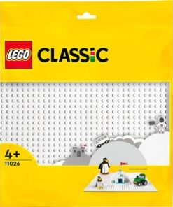 LEGO Classic: Placa de baza alba 11026, 4 ani+, 1 piesa