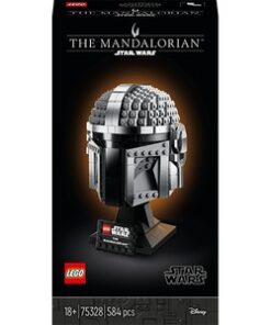 LEGO Star Wars: Casca Mandalorian 75328, 18 ani+, 584 piese