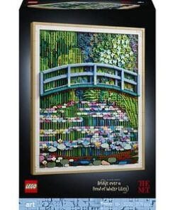 LEGO Art: Claude Monet - Pod peste lac cu nuferi 31220, 18 ani+, 3179 piese