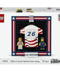 LEGO Editions: Tricoul echipei nationale de fotbal a SUA 2026 430330, 10 ani+, 167 piese