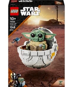 LEGO Star Wars: Grogu cu landoul planor 75403, 10 ani+, 1048 piese