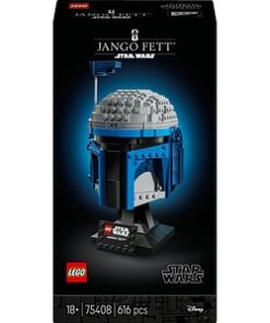 LEGO Star Wars: Casca lui Jango Fett 75408, 18 ani+, 616 piese