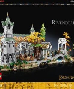 LEGO Icons: Stapanul Inelelor - Rivendell 10316, 18 ani+, 6167 piese