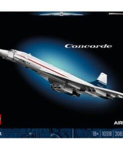 LEGO Icons: Concorde 10318, 18 ani+, 2083 piese