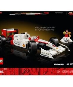LEGO Icons: Formula 1 - McLaren MP4/4 si Ayrton Senna 10330, 18 ani+, 693 piese