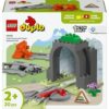 LEGO DUPLO: Set de extindere - Tunel si sine de cale ferata 10425, 2 ani+, 20 piese