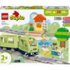 LEGO DUPLO: Tren de aventura interactiv 10427, 2 ani+, 57 piese