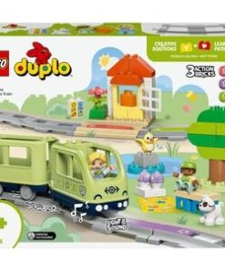 LEGO DUPLO: Tren de aventura interactiv 10427, 2 ani+, 57 piese