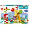 LEGO DUPLO: Peppa Pig Targ de distractii 10453, 2 ani+, 53 piese
