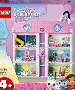 LEGO Gabby's Dollhouse: Casa depapusi a lui Gabby 10788, 4 ani+, 498 piese