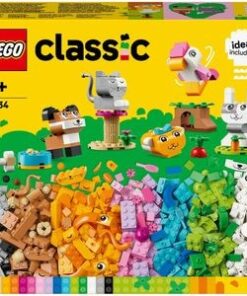 LEGO Classic: Animalute creative 11034, 5 ani+, 450 piese