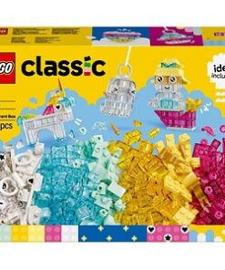 LEGO Classic: Cutie transparenta magica 11040, 5 ani+, 340 piese