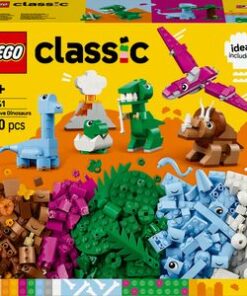 LEGO Classic: Dinozauri creativi 11041, 5 ani+, 450 piese