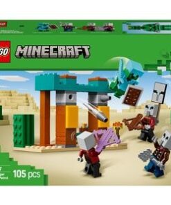 LEGO Minecraft: Patrula Illager de desert 21267, 7 ani+, 105 piese