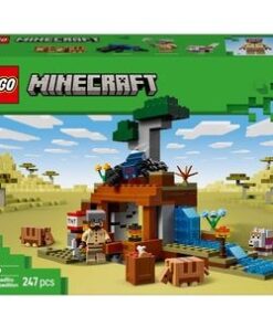 LEGO Minecraft: Expeditia de minerit cu Tatu 21269, 8 ani+, 247 piese