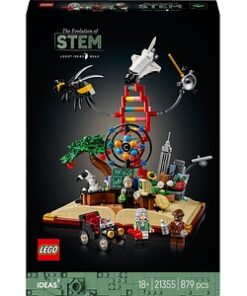 LEGO Ideas: Evolutia STEM 21355, 18 ani+, 879 piese