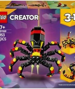 LEGO Creator 3in1: Animal salbatic - Paianjen surprinzator 31159, 7 ani+, 153 piese