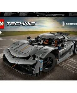 LEGO Technic: Hipermasina Koenigsegg Jesko Absolut gri 42173, 10 ani+, 801 piese