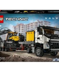 LEGO Technic: Camionul FMX si excavatorul electric EC230 de la Volvo 42175, 10 ani+, 2274 piese