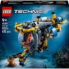 LEGO Technic: Submarin de cercetare la mare adancime 42201, 9 ani+, 413 piese