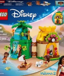 LEGO Disney Princess: Distractie pe insula Moanei 43260, 5 ani+, 175 piese