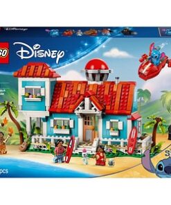 LEGO Disney: Casa de pe plaja a lui Lilo si Stitch 43268, 9 ani+, 834 piese