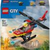 LEGO City: Elicopter de pompieri 60411, 5 ani+, 85 piese