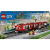LEGO City: Statie si tramvai in centrul orasului 60423, 7 ani+, 811 piese