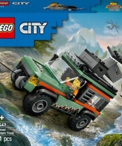 LEGO City: Camioneta 4x4 off-road 60447, 6 ani+, 221 piese