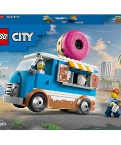 LEGO City: Furgoneta de gogosi 60452, 5 ani+, 196 piese
