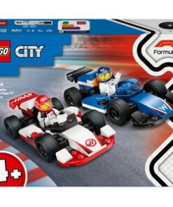 LEGO City: Masini de curse F1 Williams Racing si Haas F1 60464, 4 ani+, 92 piese