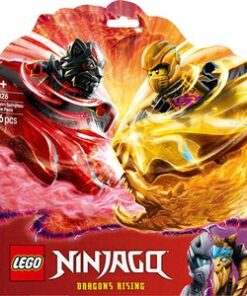 LEGO Ninjago: Pachet de lupta cu dragoni Spinjitzu 71826, 6 ani+, 186 piese