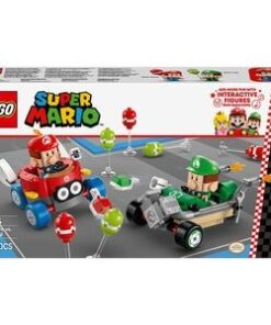 LEGO Super Mario: Mario Kart Baby Mario si Baby Luigi 72034, 8 ani+, 321 piese