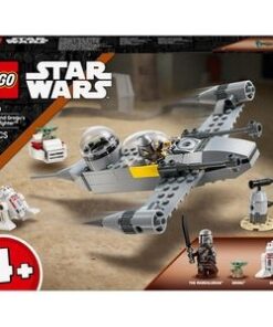 LEGO Star Wars: TM Nava de lupta stelara N-1 a lui Mando si Grogu 75410, 4 ani+, 92 piese