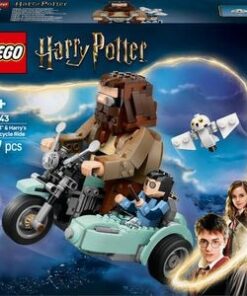 LEGO Harry Potter: Hagrid si Harry intr-o tura cu motocicleta 76443, 9 ani+, 617 piese