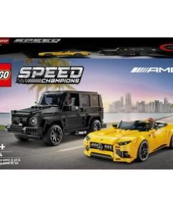 LEGO Speed Champions: Mercedes-AMG G 63 si Mercedes-AMG SL 63 76924, 10 ani+, 808 piese