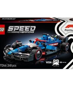 LEGO Speed Champions: Formula 1 - Masina de curse F1 Visa Cash App RB VCARB 01 77246, 18 ani+, 248 piese