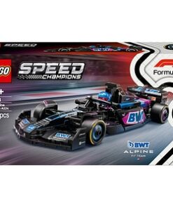 LEGO Speed Champions: Formula 1 - Masina de curse BWT Alpine F1 Team A524 77248, 10 ani+, 258 piese