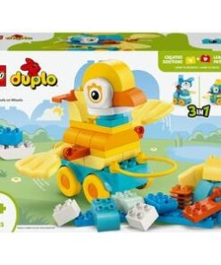 LEGO DUPLO: Animale pe roti 3in1 10448, 2 ani+, 58 piese
