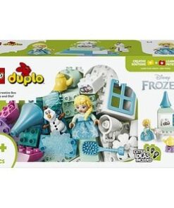 LEGO DUPLO: Disney - Cutie creativa cu Elsa si Olaf din Regatul de gheata 10462, 2 ani+, 37 piese