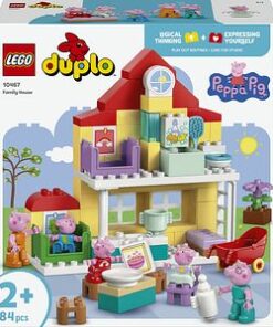 LEGO DUPLO: Peppa Pig - Casa de familie 10467, 2 ani+, 84 piese