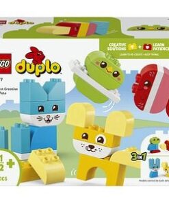 LEGO DUPLO: Animalute de companie creative 3in1 10477, 18 luni+, 24 piese