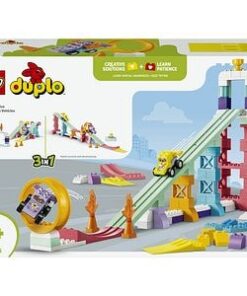 LEGO DUPLO: Town - Rampe creative cu vehicule 3in1 10478, 3 ani+, 111 piese